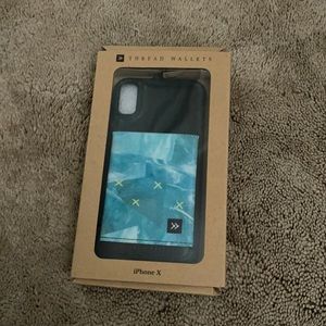 NWOT Thread Wallet iPhone Case